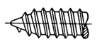 Type AB Point Tapping Screw