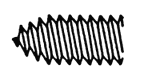Type CA Thread Forming Screw Point