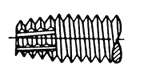 Type F Thread Cutting Screw Point